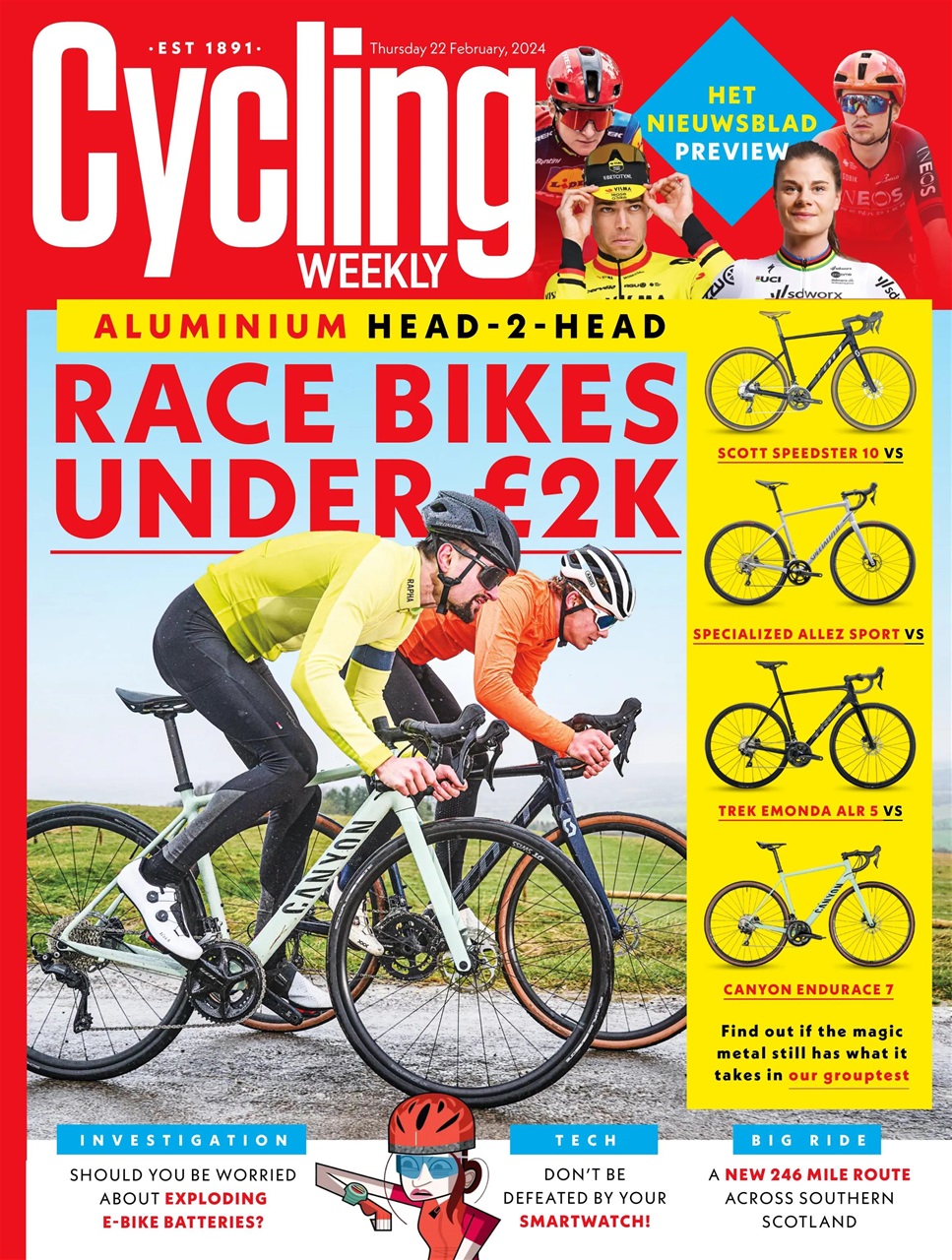 Cycling Weekly Preview Pages