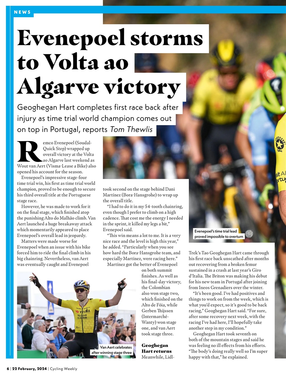Cycling Weekly Preview Pages