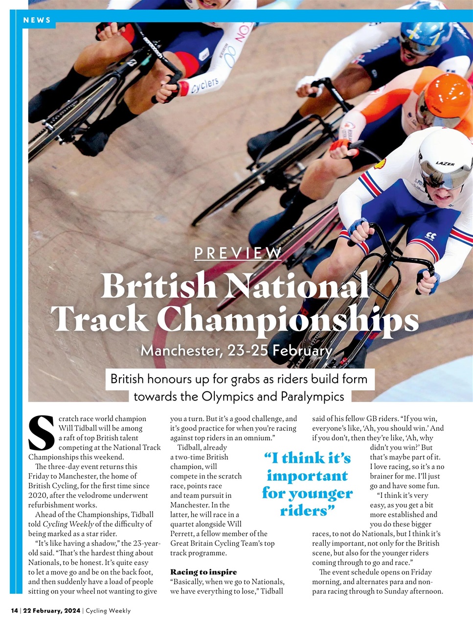 Cycling Weekly Preview Pages