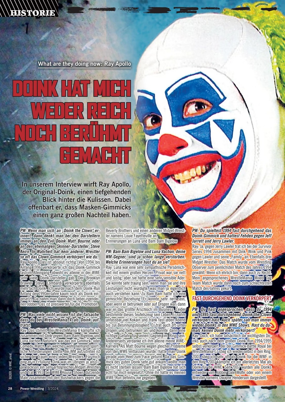 Power-Wrestling Preview Pages