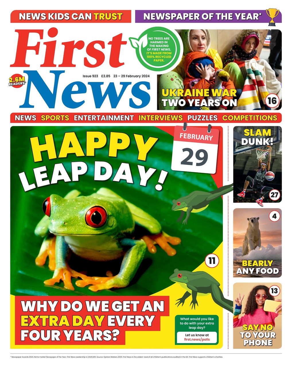First News Preview Pages