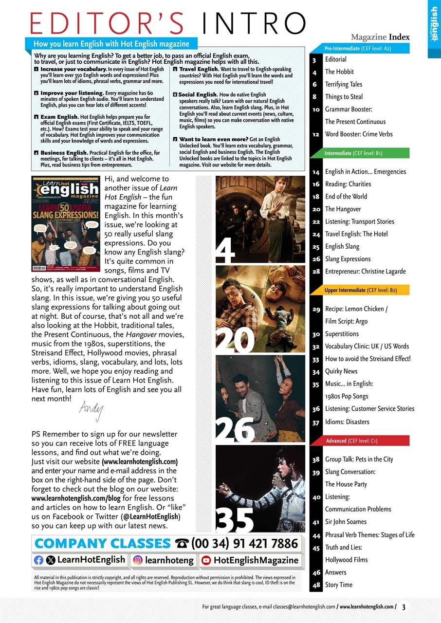 Learn Hot English Preview Pages