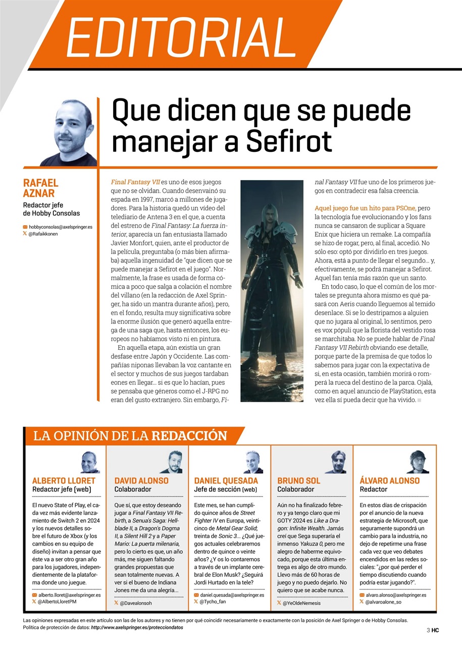 Hobby Consolas Preview Pages