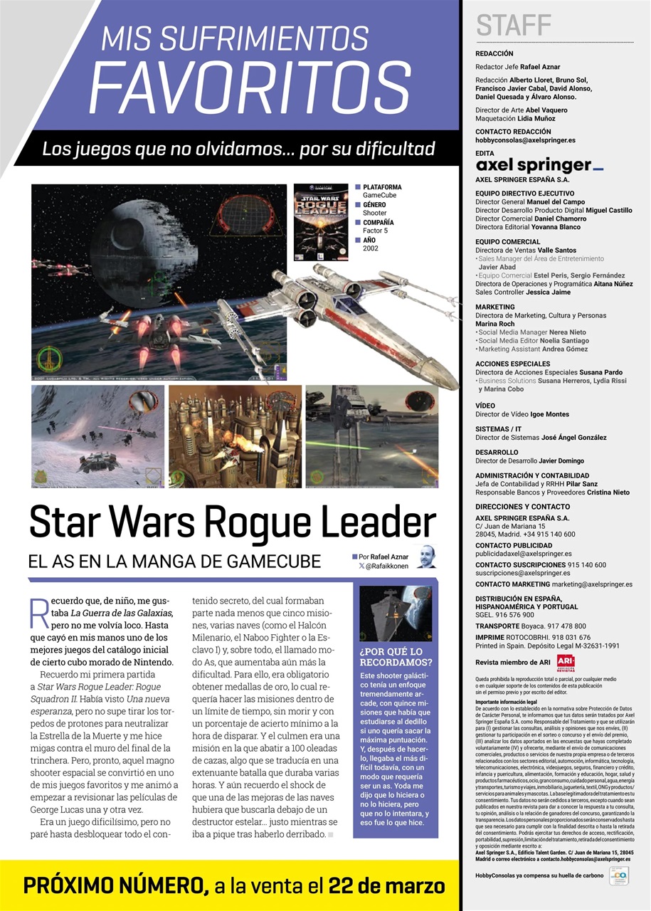 Hobby Consolas Preview Pages