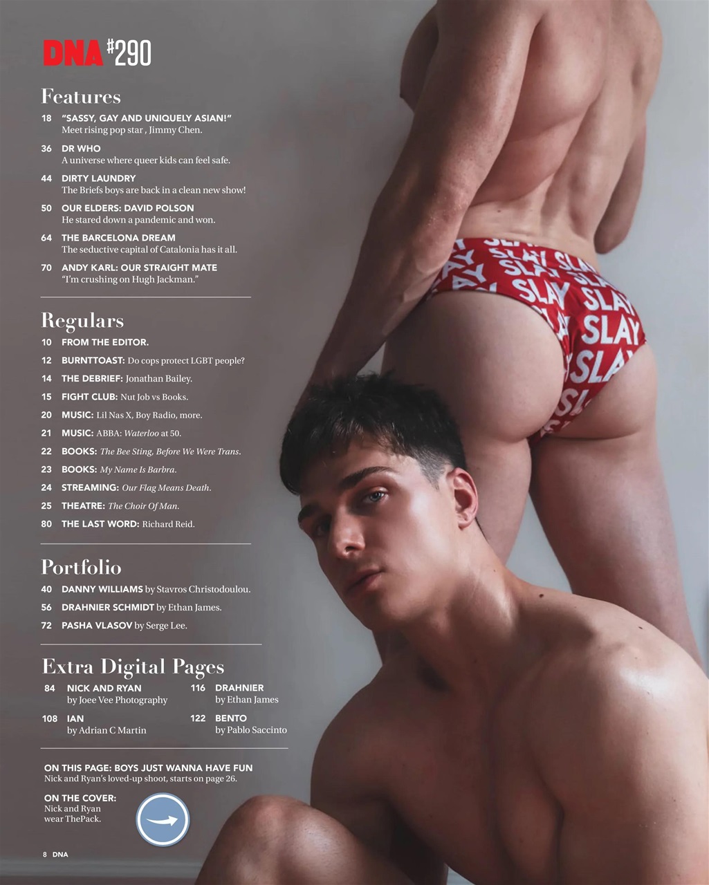 DNA Magazine Preview Pages