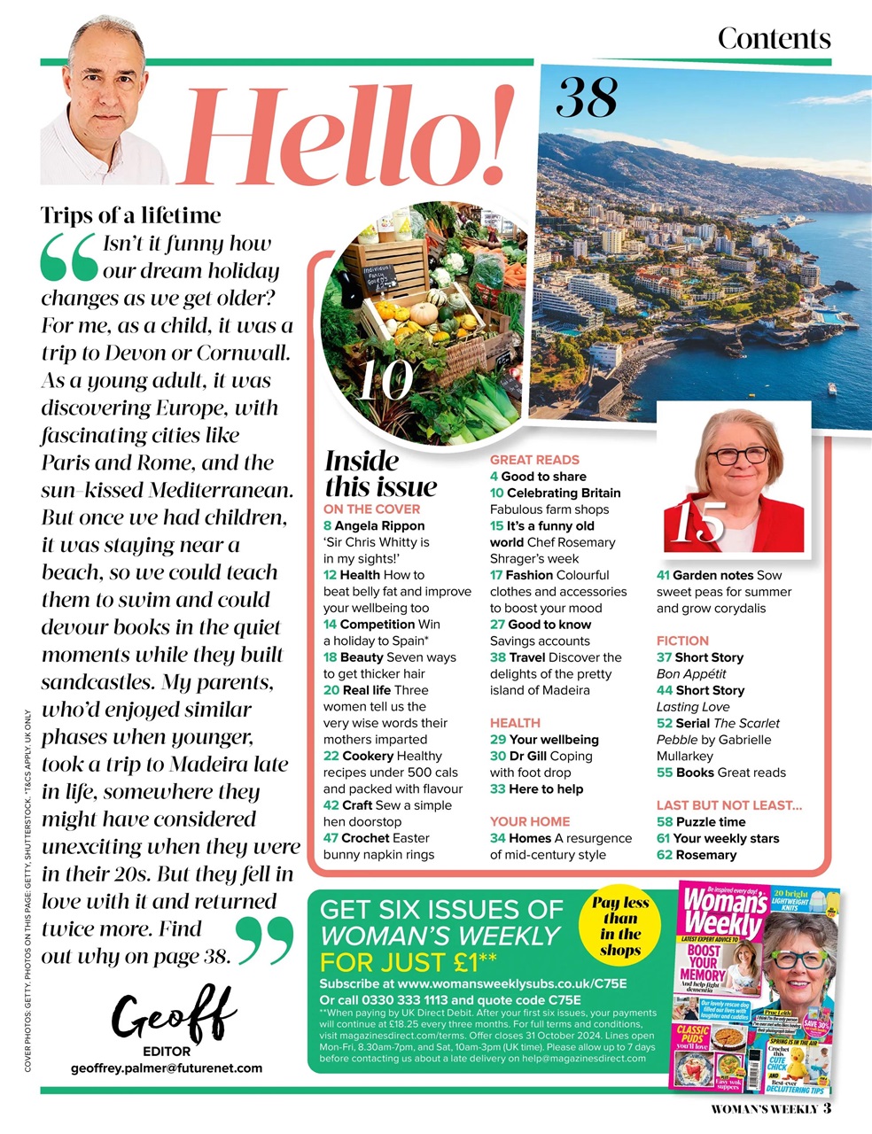 Woman's Weekly Preview Pages