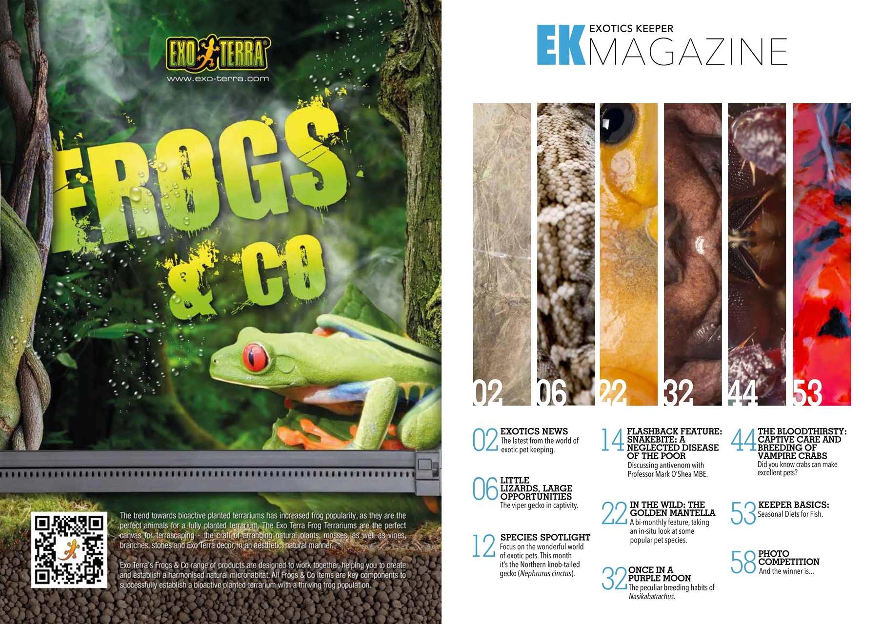 Exotics Keeper Preview Pages