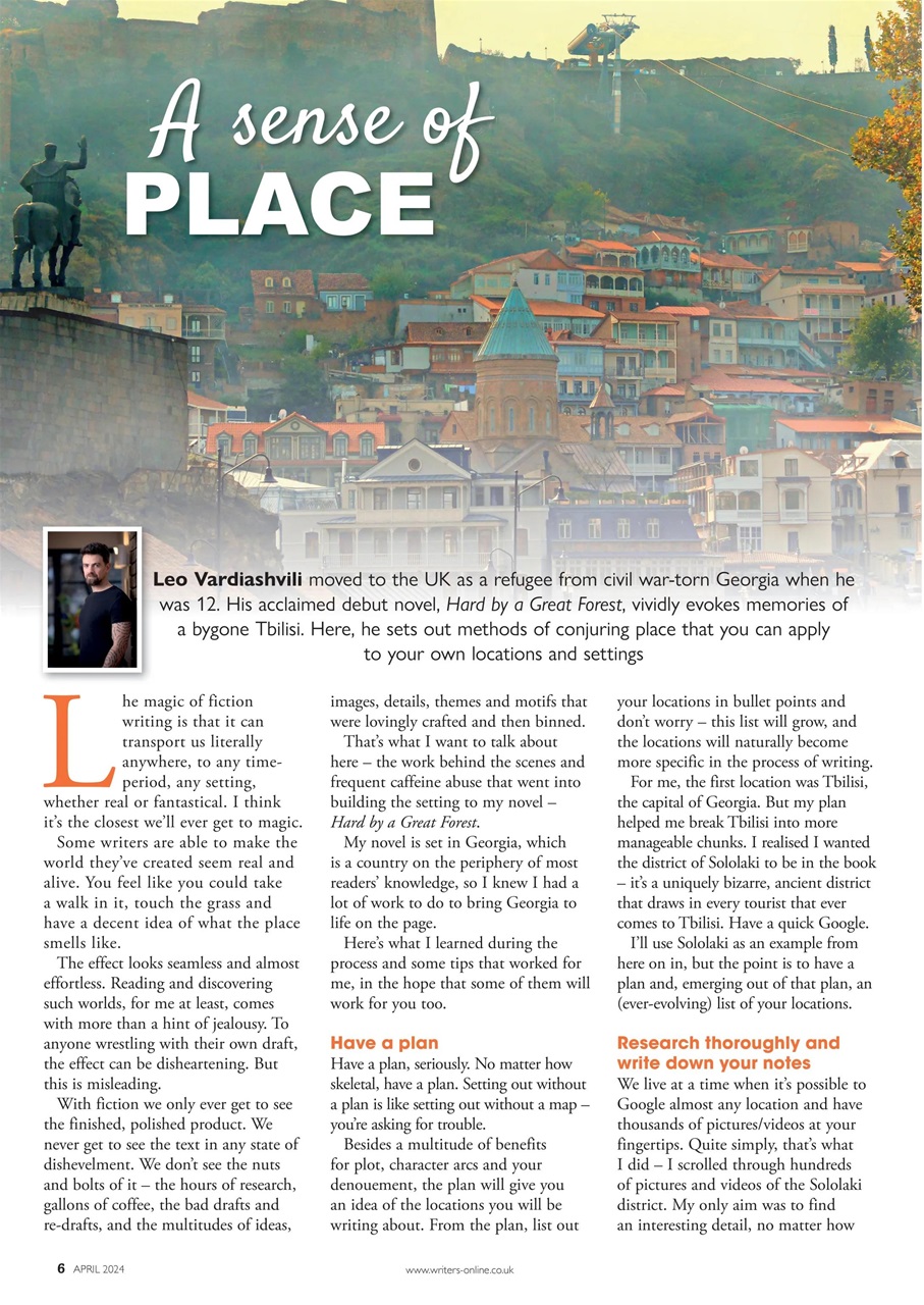 Writing Magazine Preview Pages