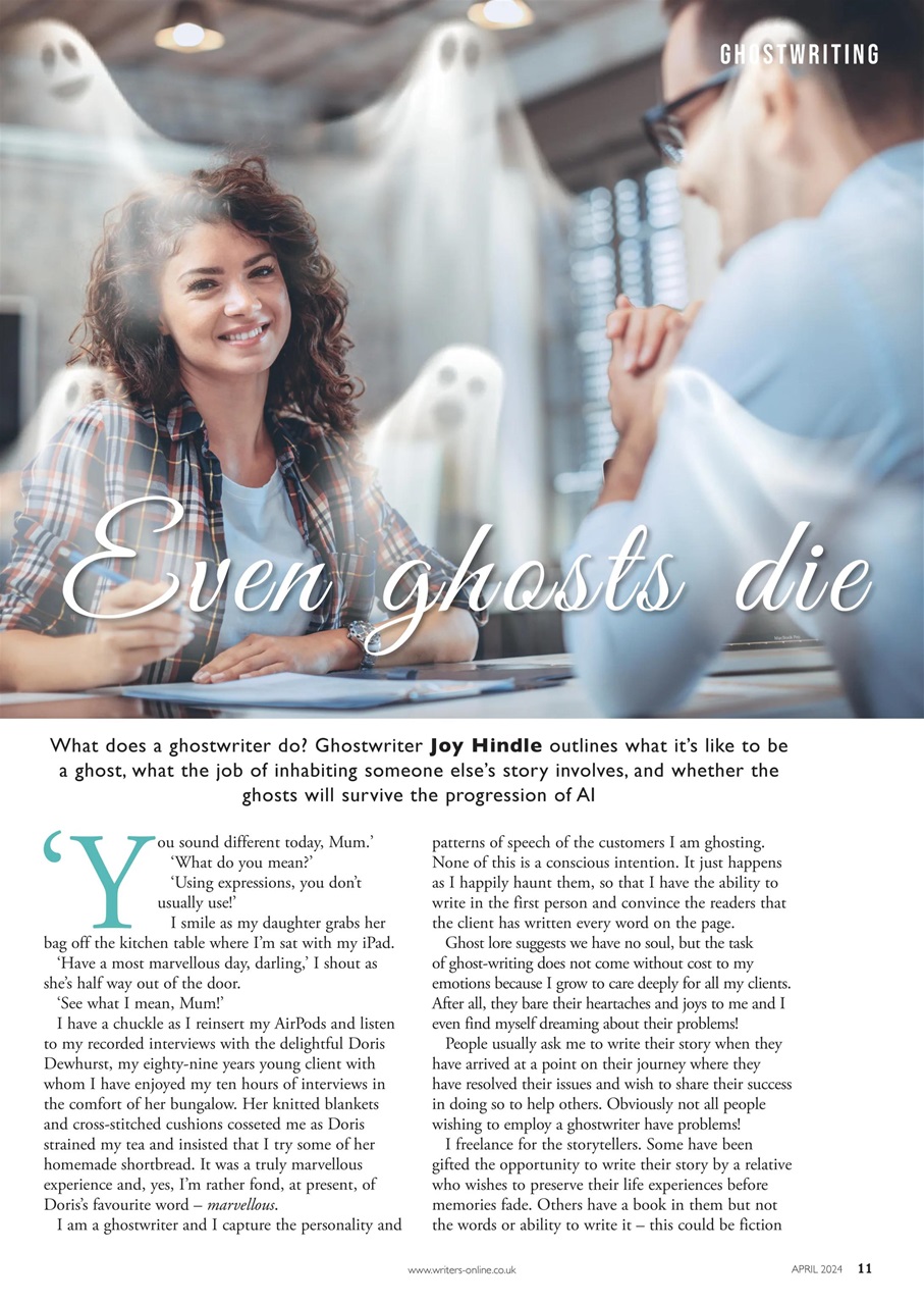 Writing Magazine Preview Pages