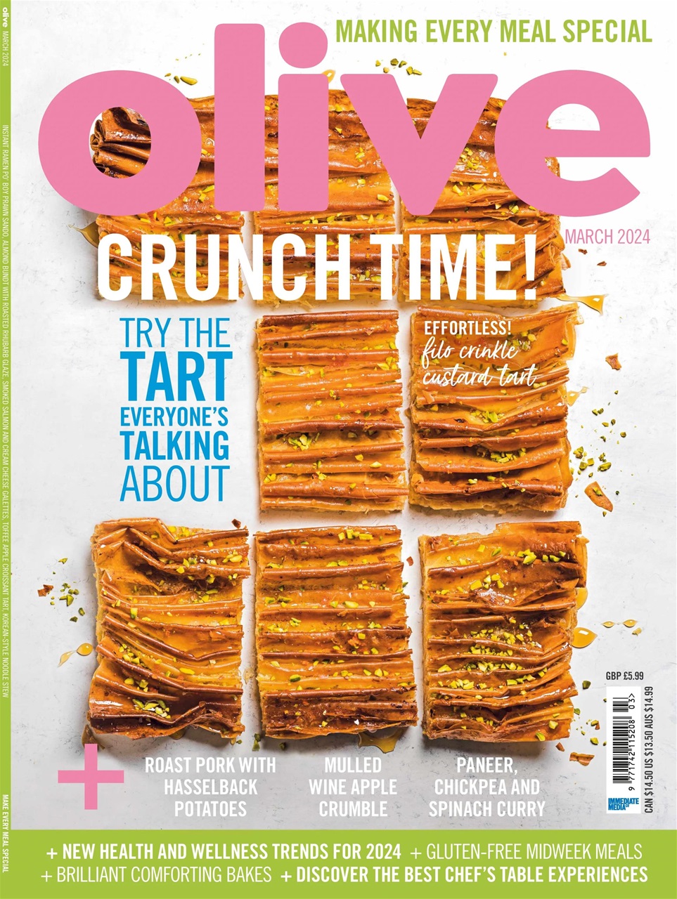 Olive Magazine March 2024 Back Issue