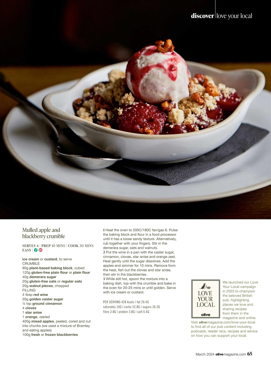 Olive Magazine Preview Pages