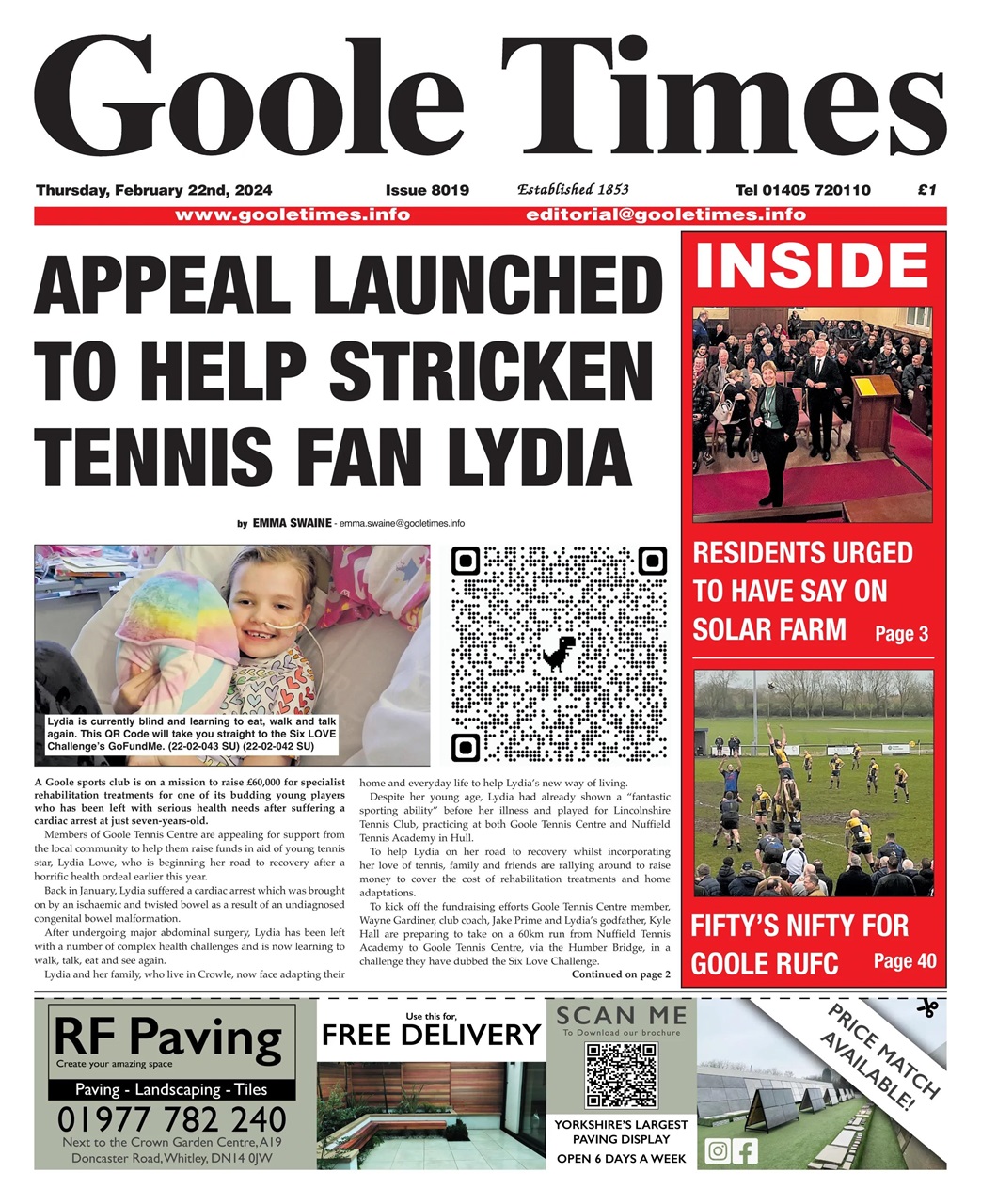 Goole Times Preview Pages
