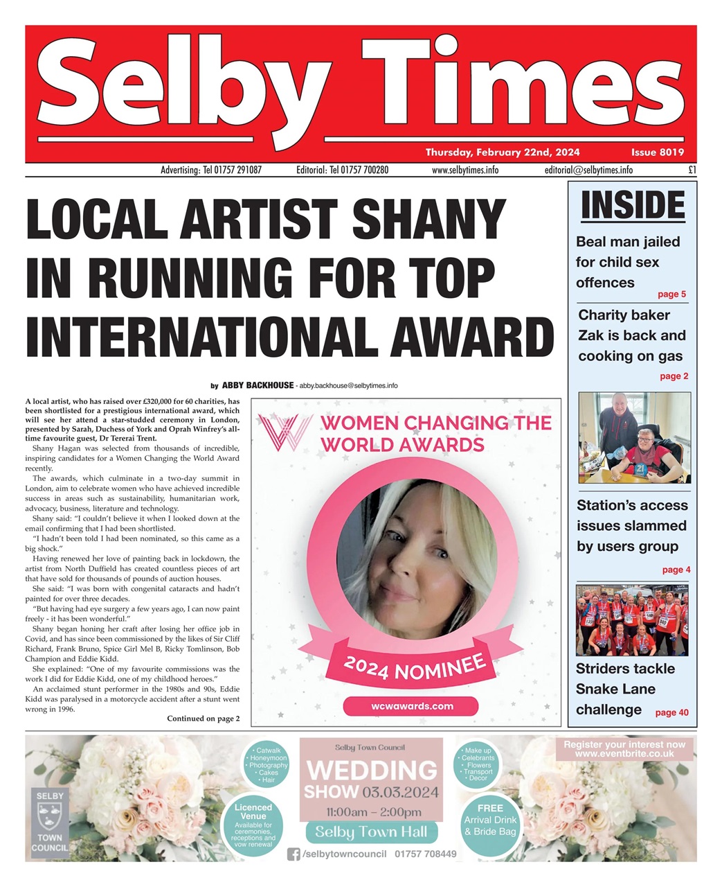Selby Times Preview Pages