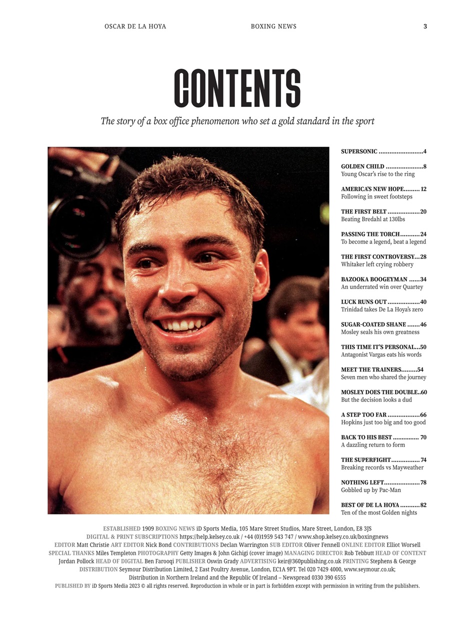 Boxing News Presents Preview Pages