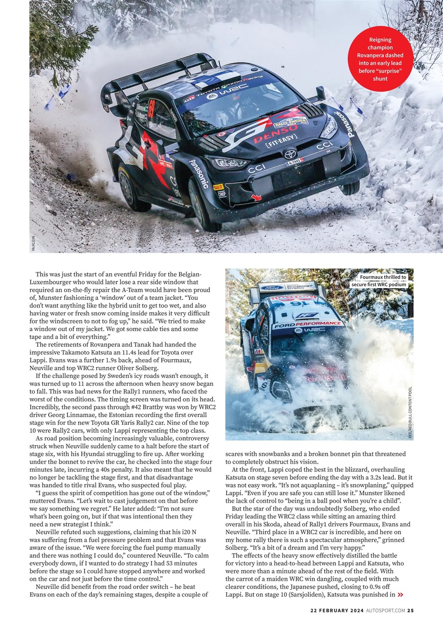 Autosport Preview Pages