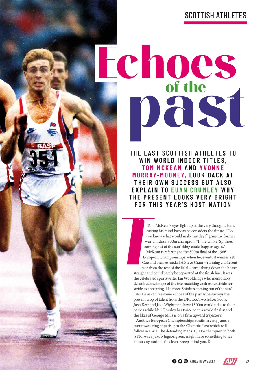 AW – Athletics Weekly Magazine Preview Pages