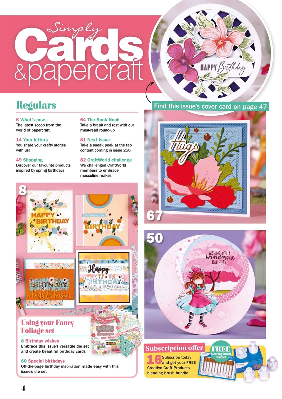 Simply Cards & Papercraft Magazine - Issue 255 Back Issue