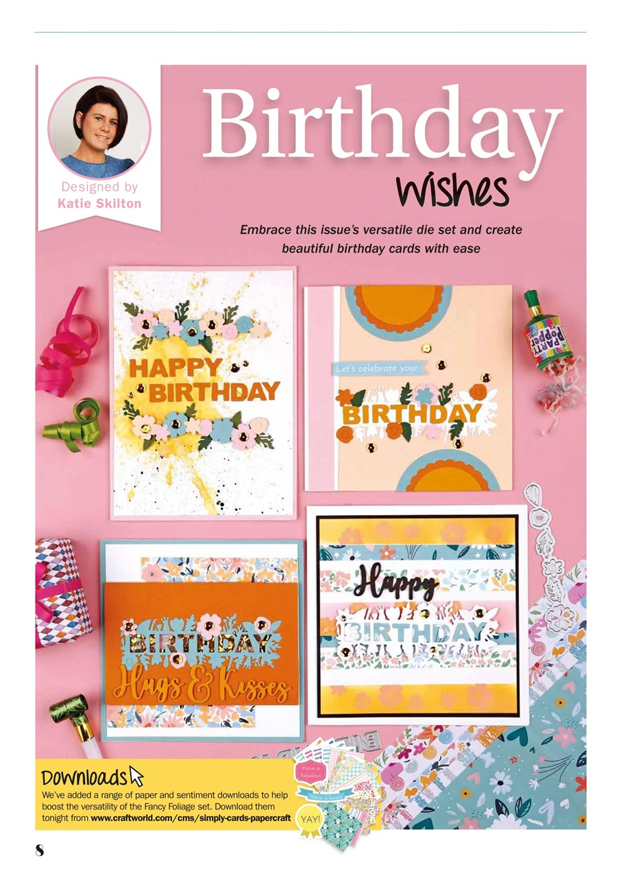 Simply Cards & Papercraft Magazine - Issue 255 Back Issue