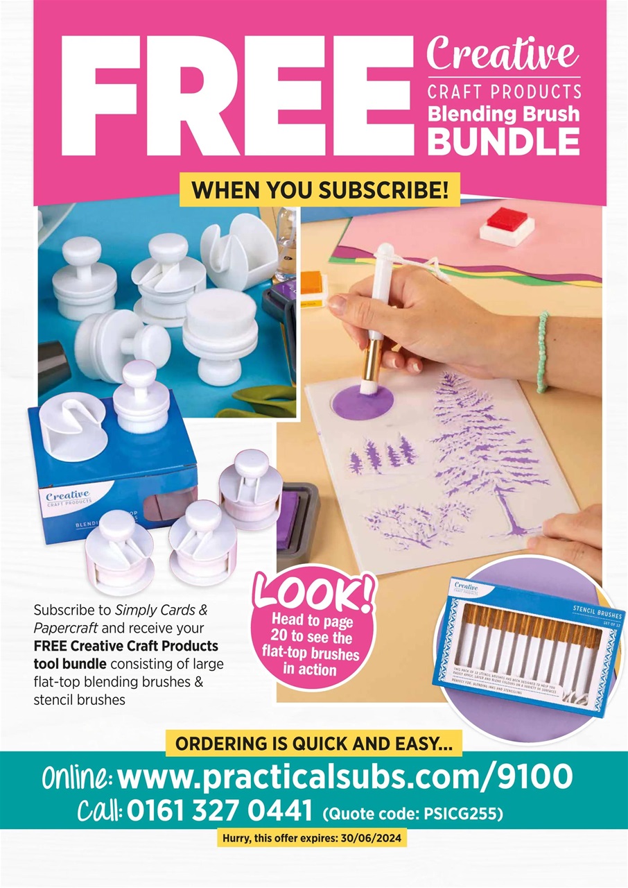 Simply Cards & Papercraft Preview Pages