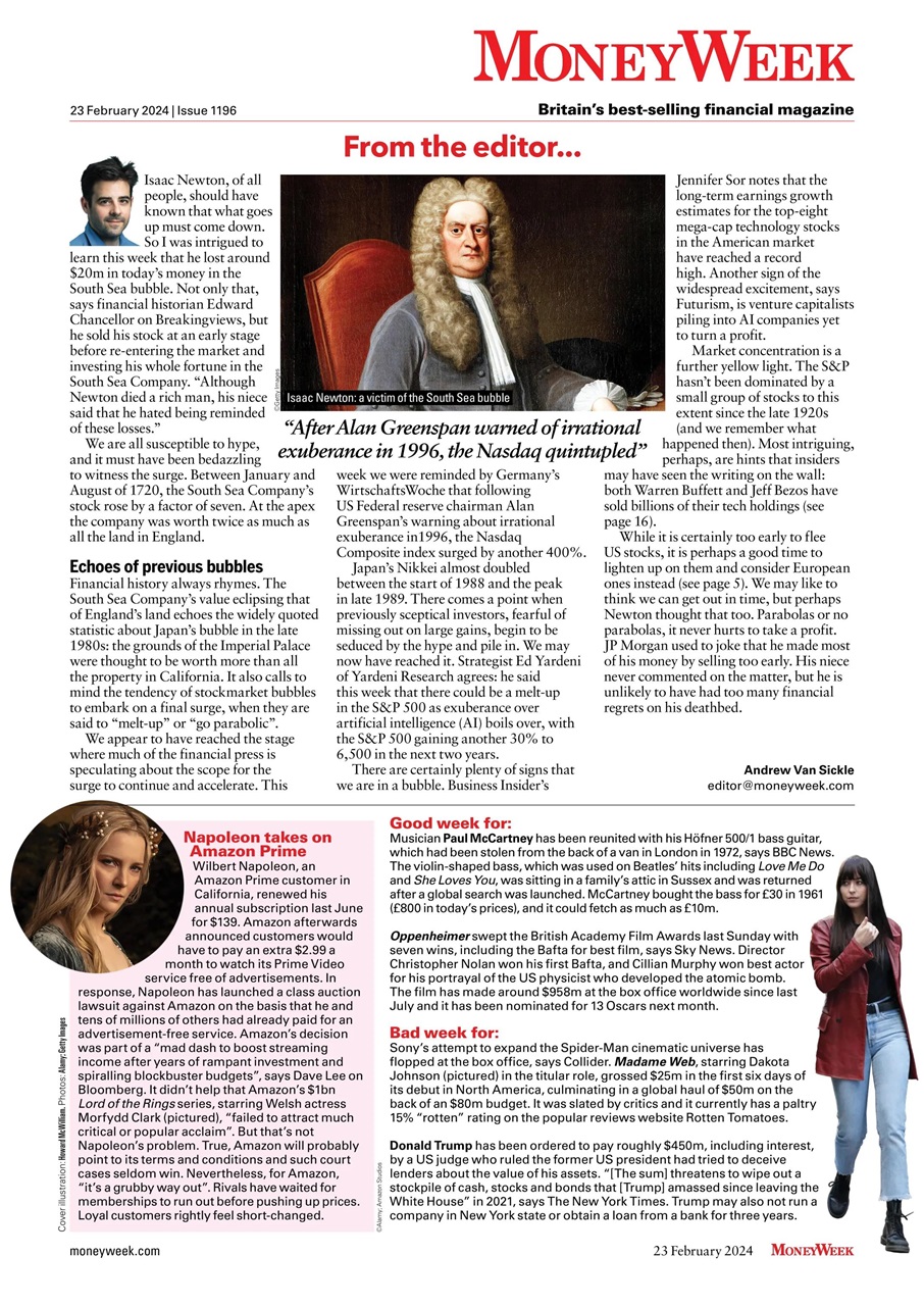 MoneyWeek Preview Pages