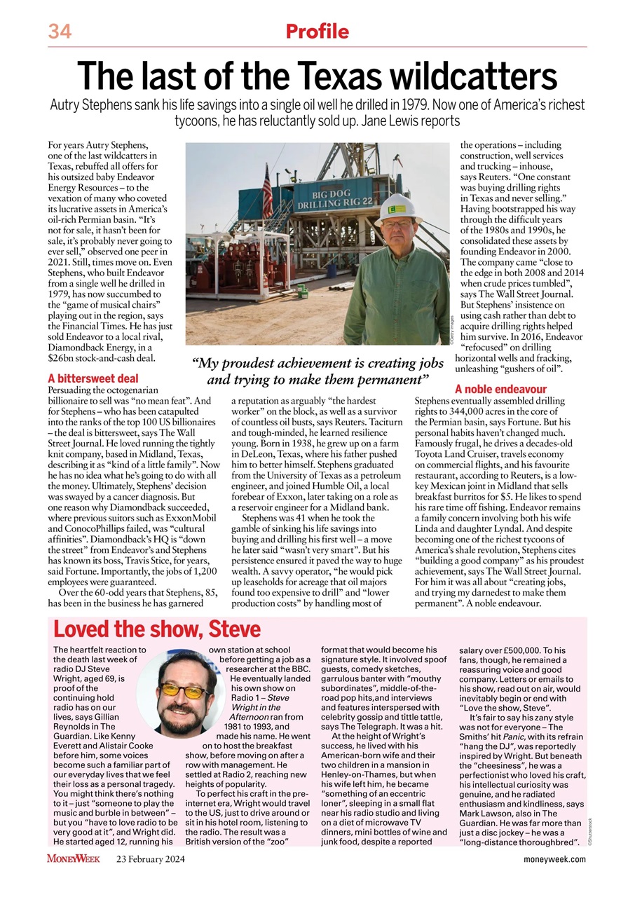 MoneyWeek Preview Pages