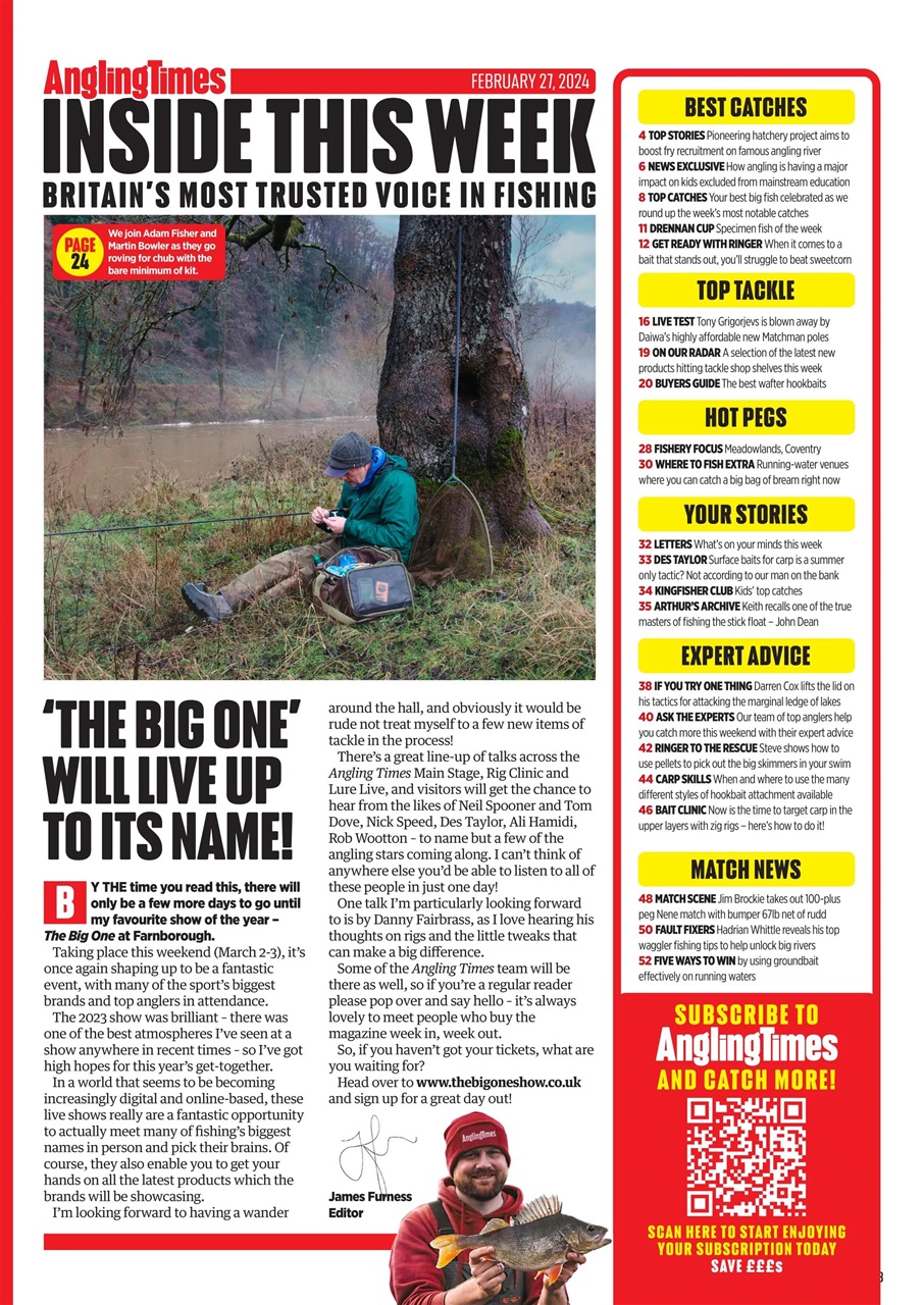Angling Times Preview Pages