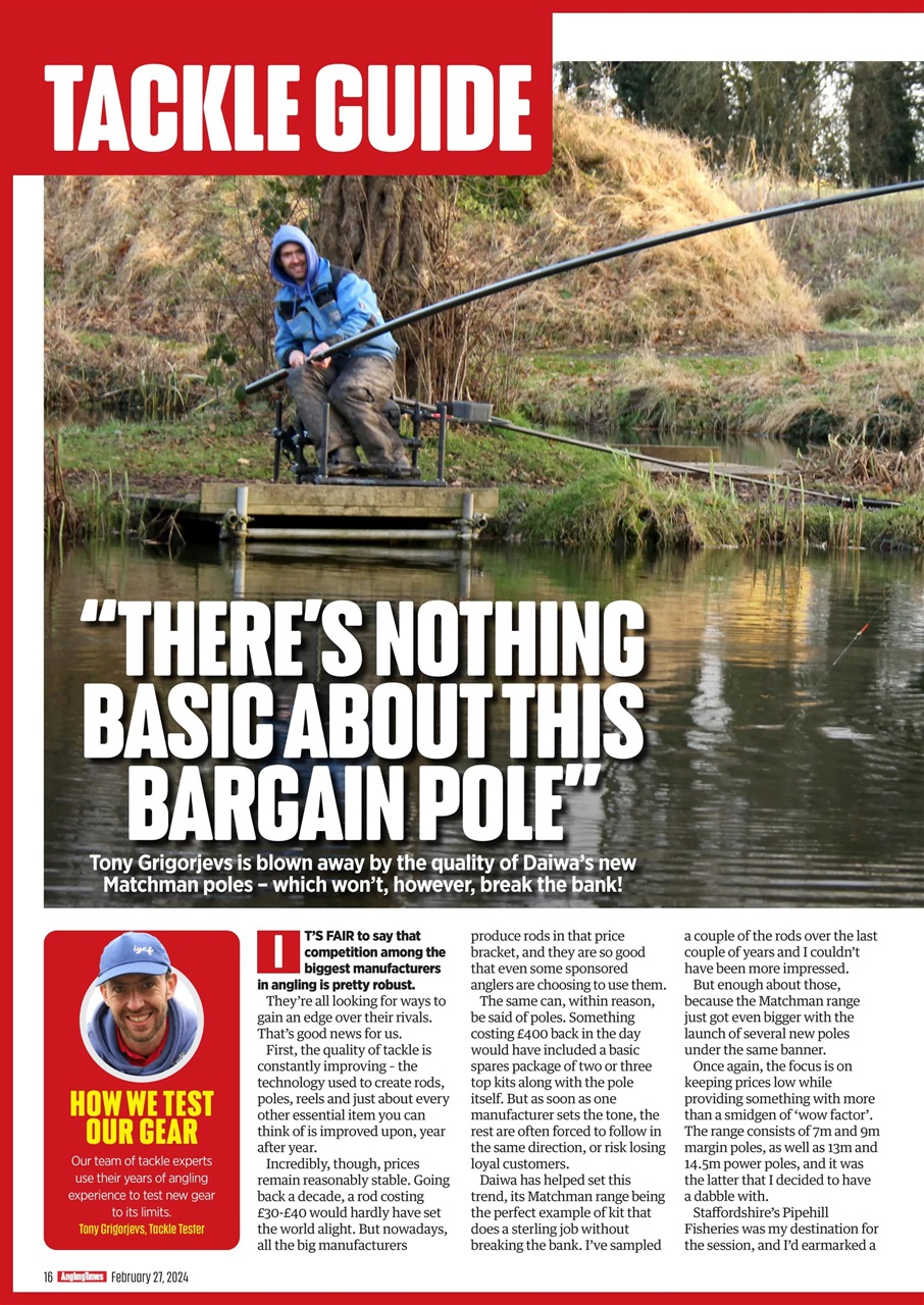 Angling Times Preview Pages