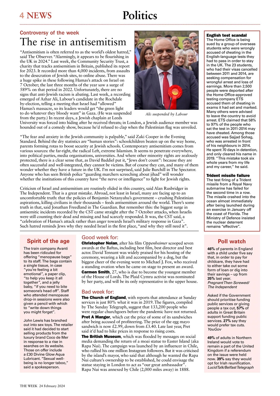 The Week Preview Pages