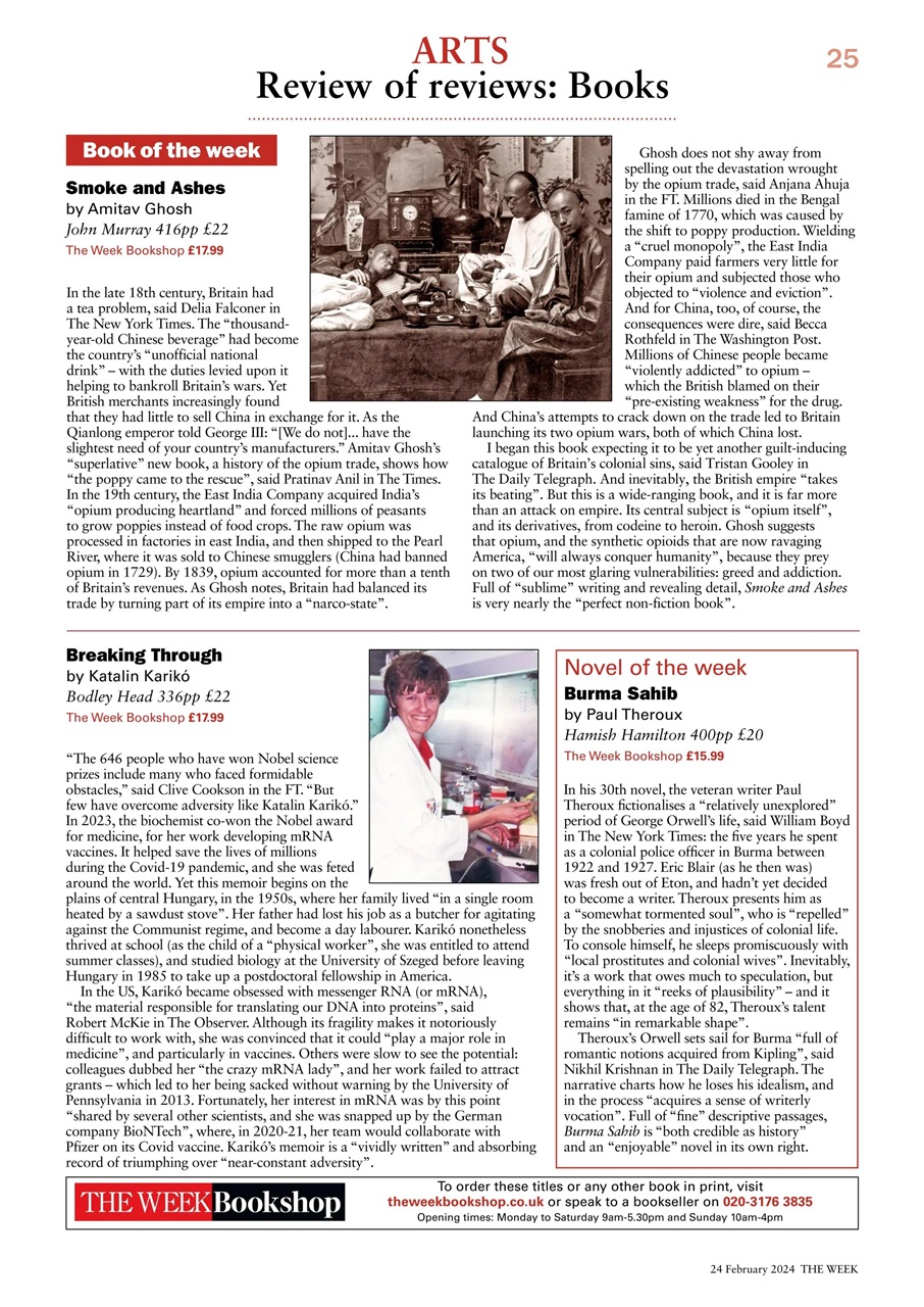 The Week Preview Pages