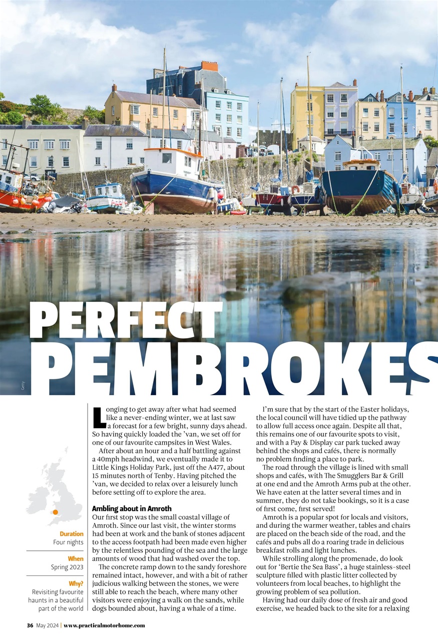 Practical Motorhome Preview Pages