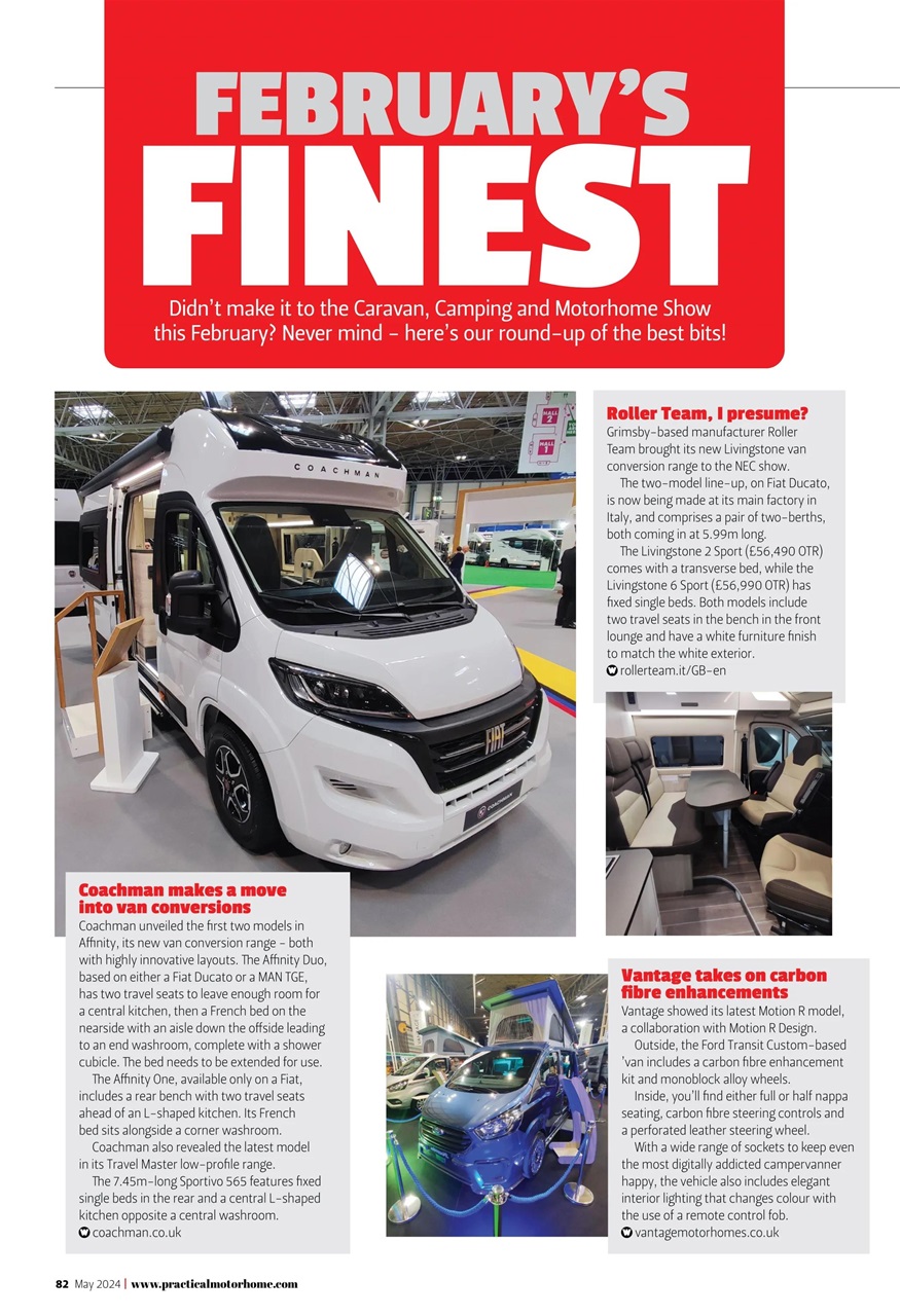 Practical Motorhome Preview Pages