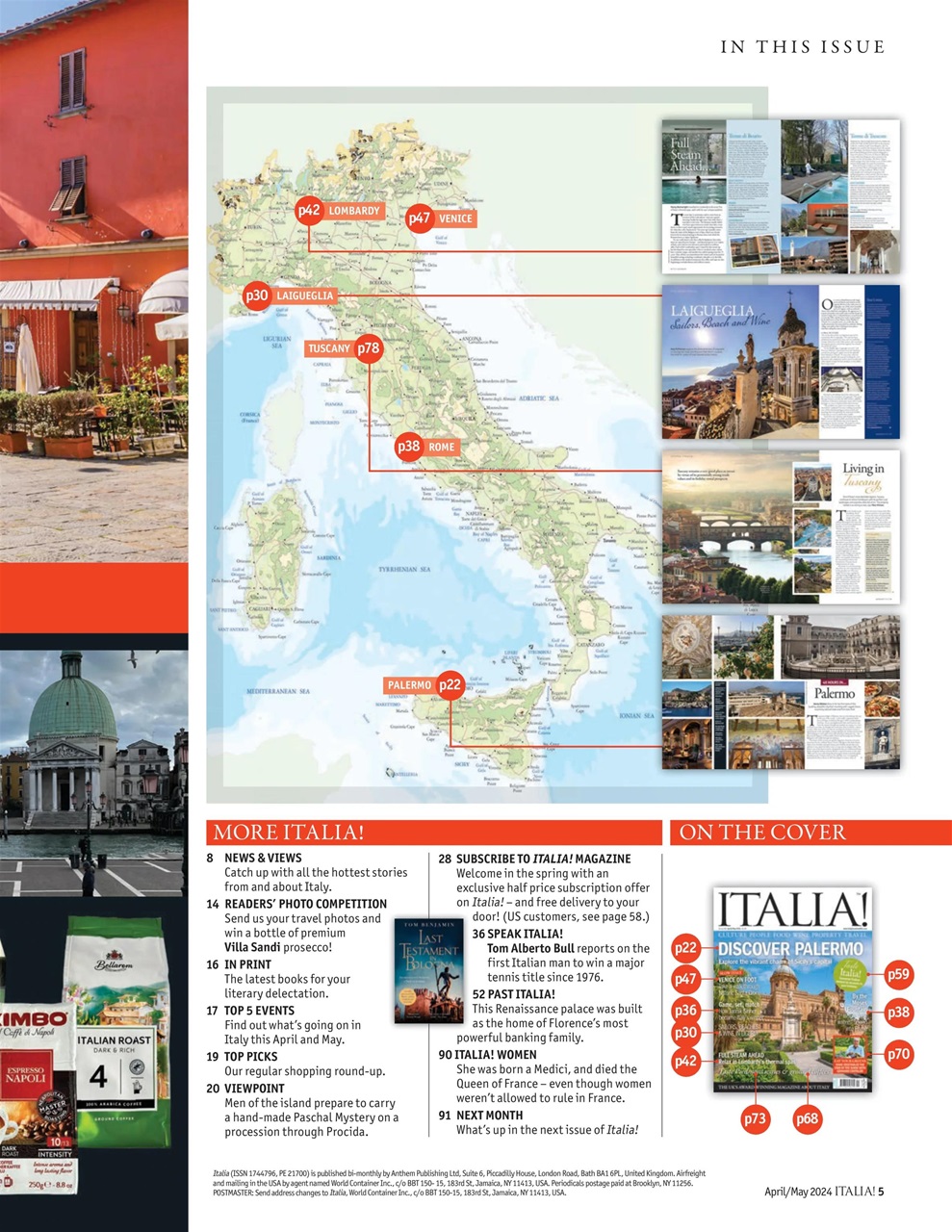 Italia! Preview Pages