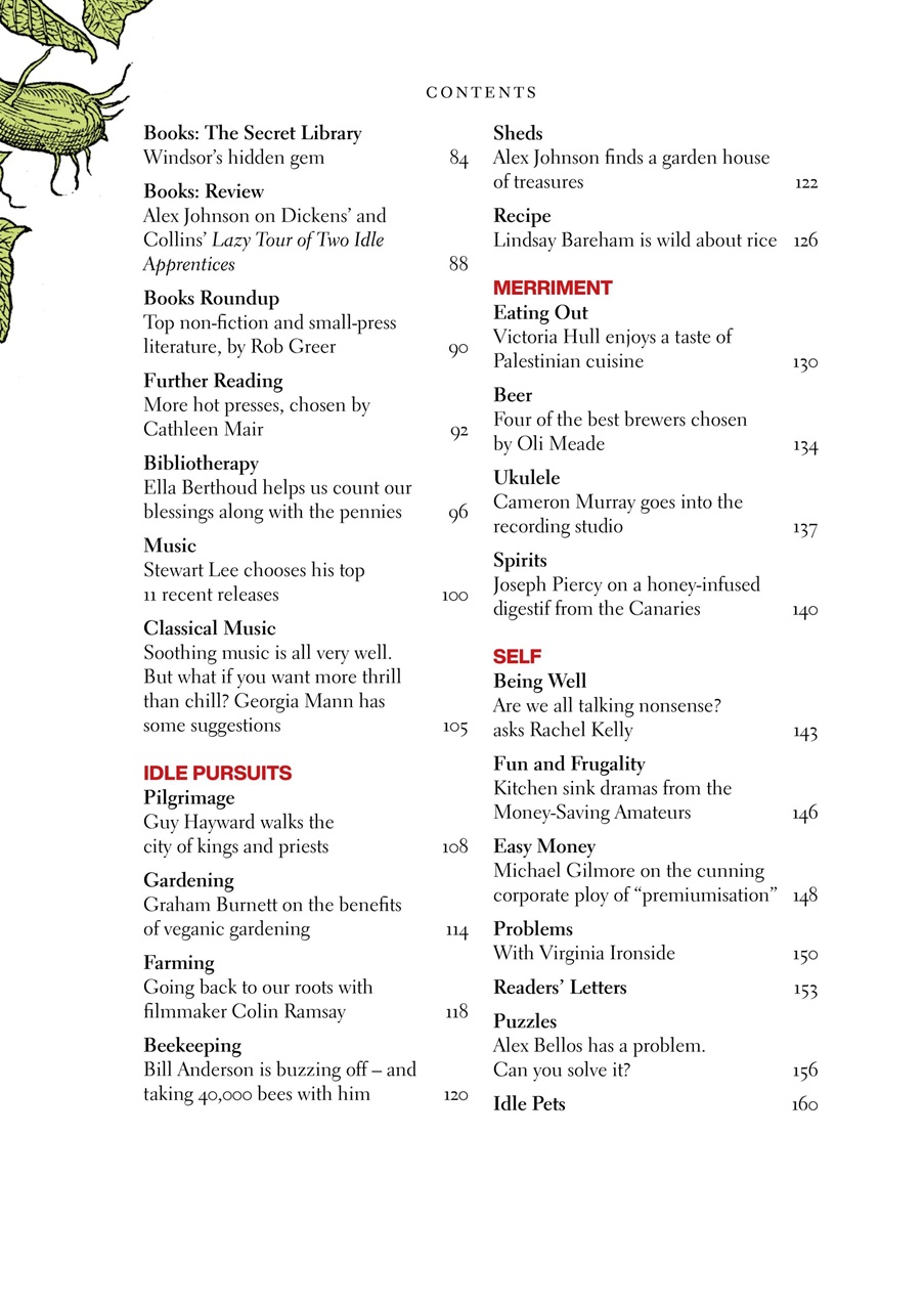 The Idler Magazine Preview Pages