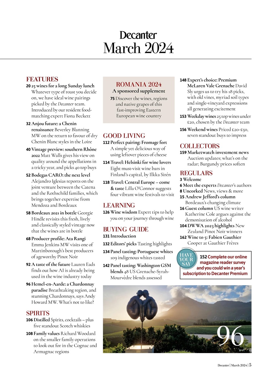Decanter Preview Pages
