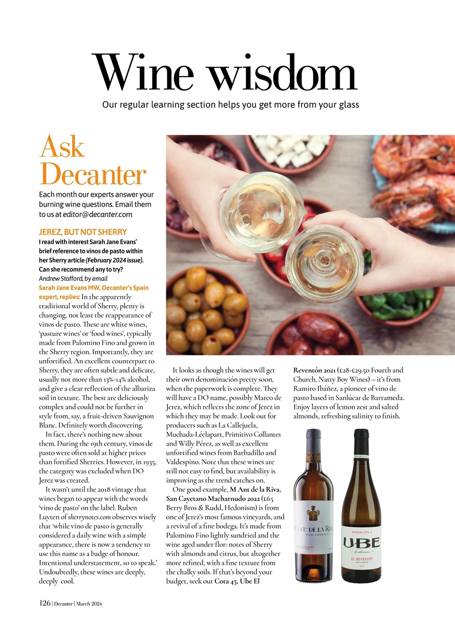 Decanter Preview Pages