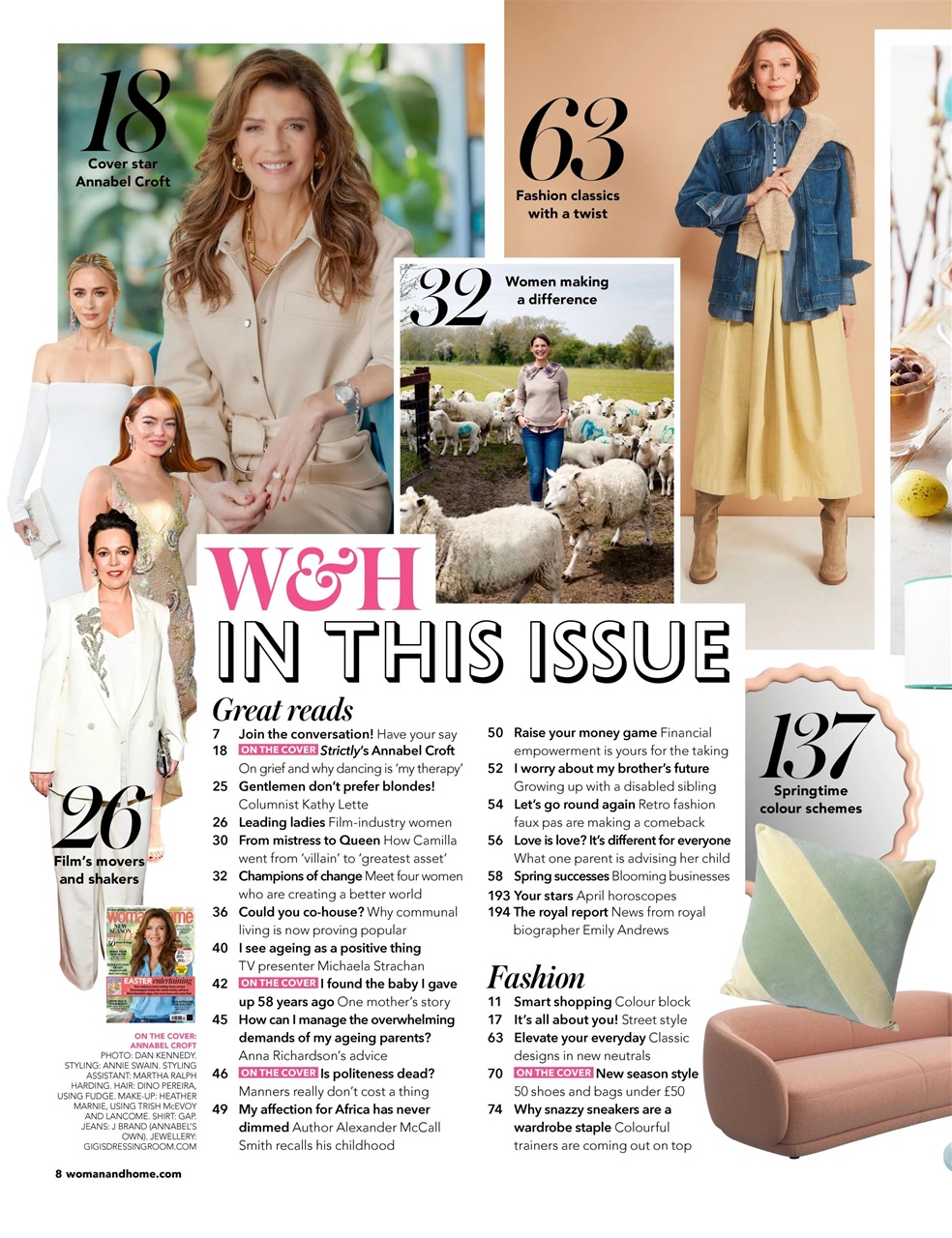 Woman & Home Preview Pages