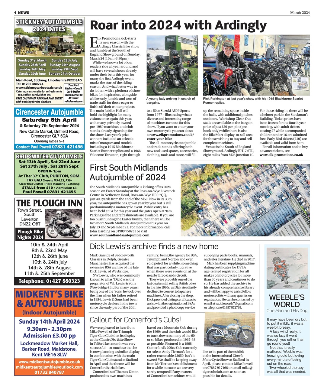 Old Bike Mart Preview Pages