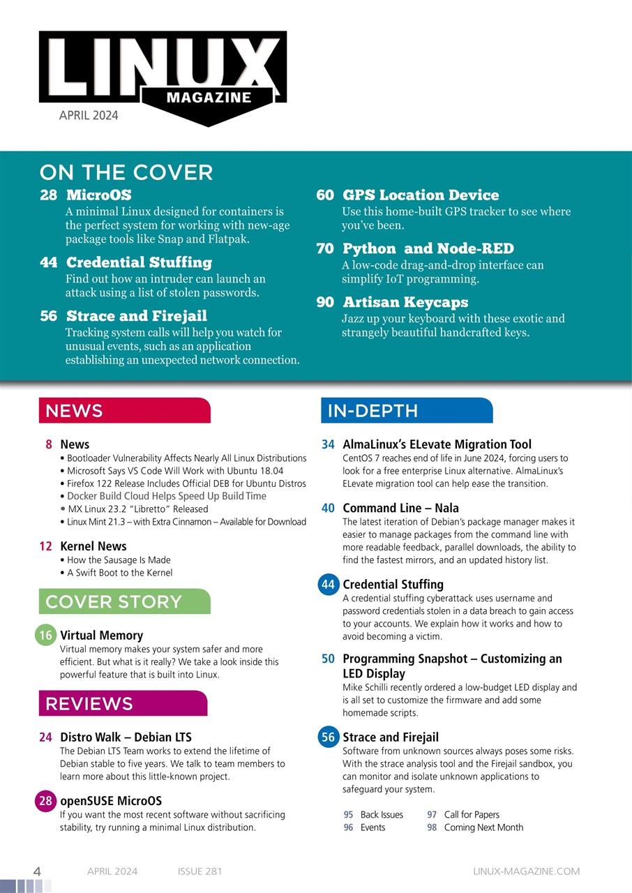 Linux Magazine Preview Pages