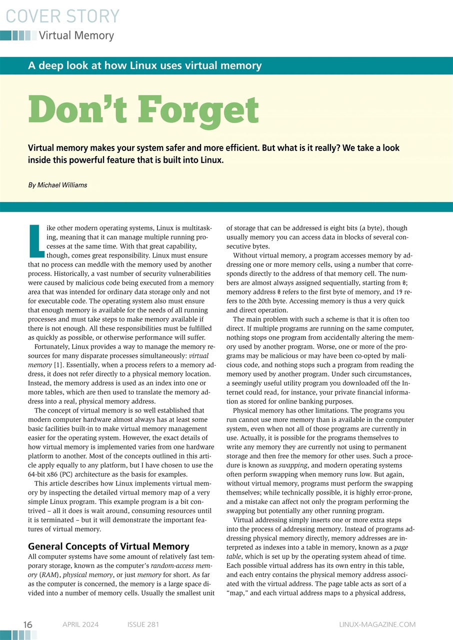 Linux Magazine Preview Pages