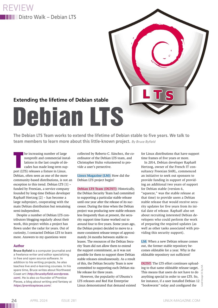 Linux Magazine Preview Pages