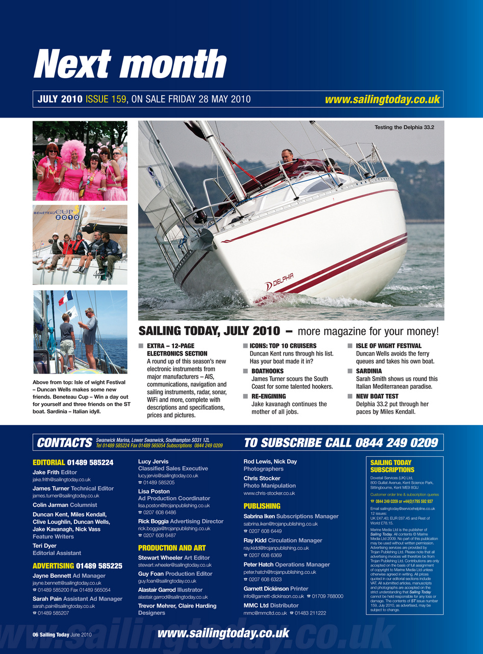Sailing Today Preview Pages