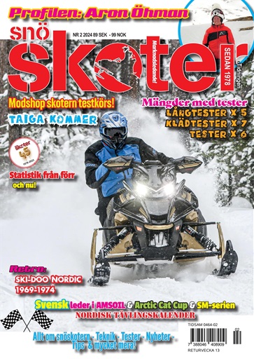 Tidningen Snöskoter issue 
