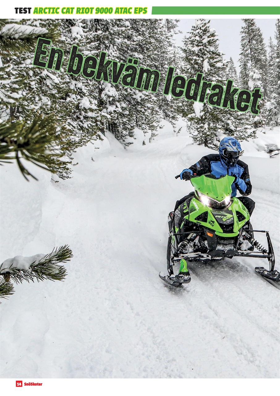 Tidningen Snöskoter Preview Pages