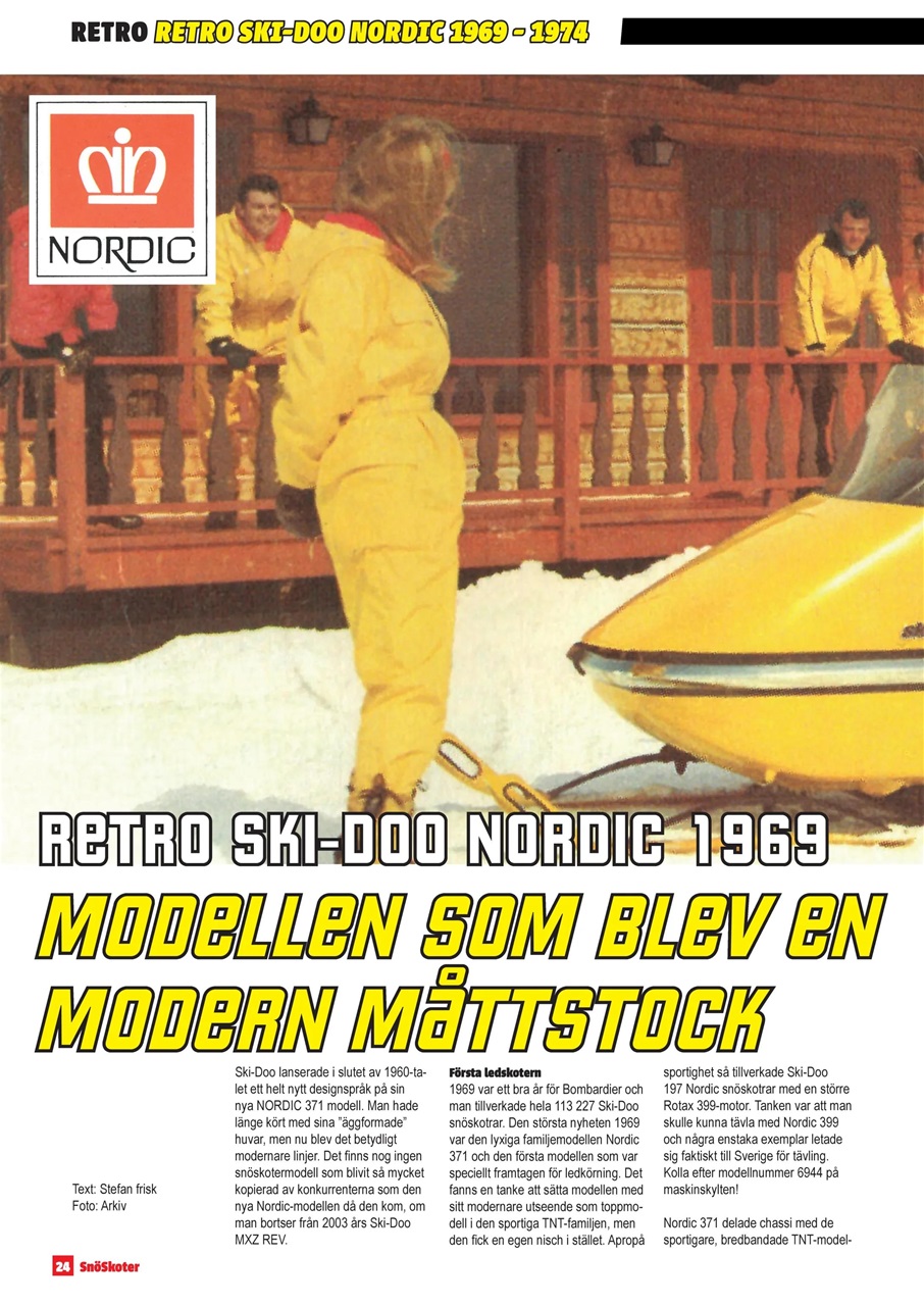 Tidningen Snöskoter Preview Pages