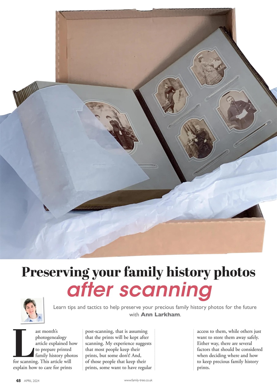 Family Tree Preview Pages