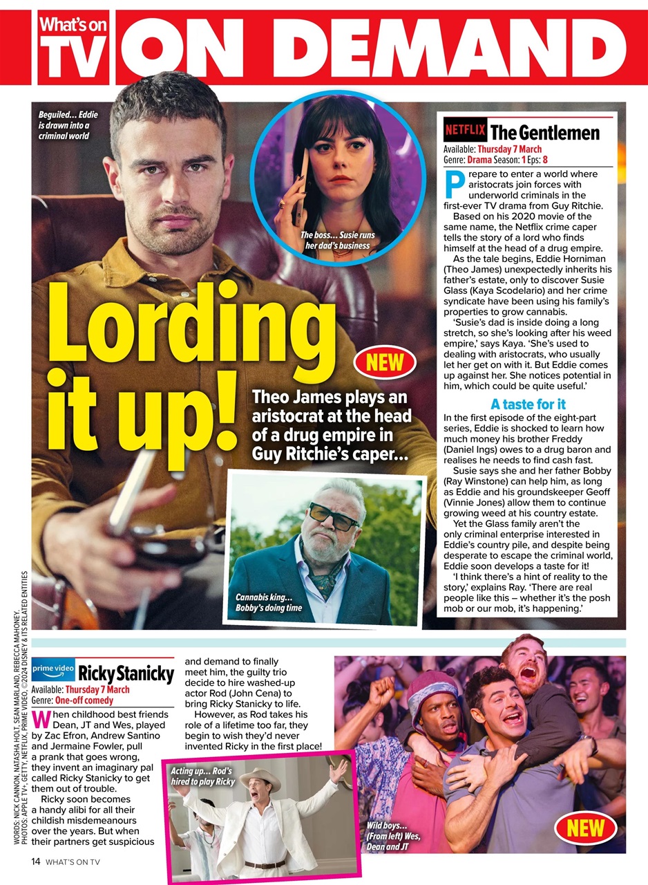 What's on TV Preview Pages