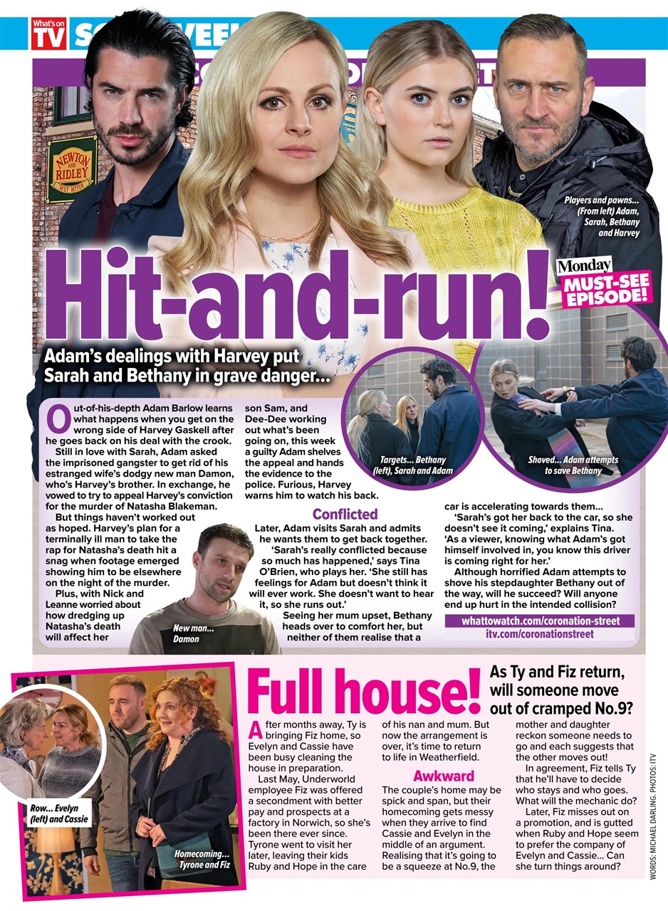 What's on TV Preview Pages