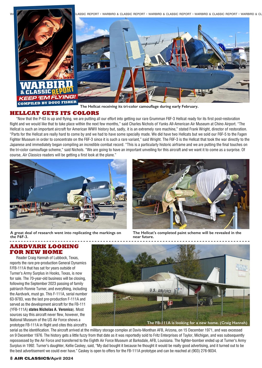 Air Classics - Where History Flies Preview Pages