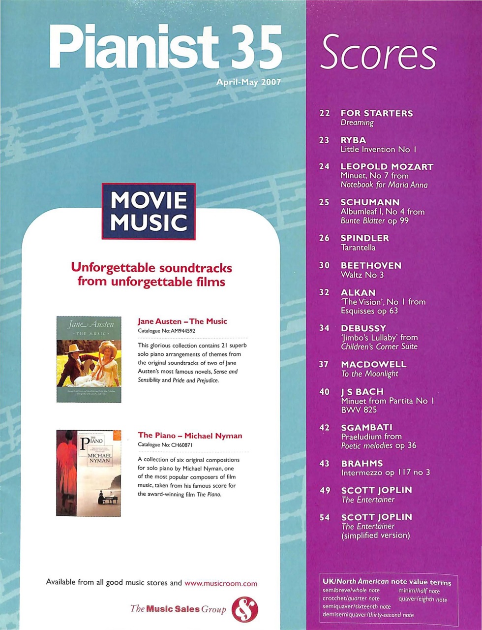 Pianist Preview Pages