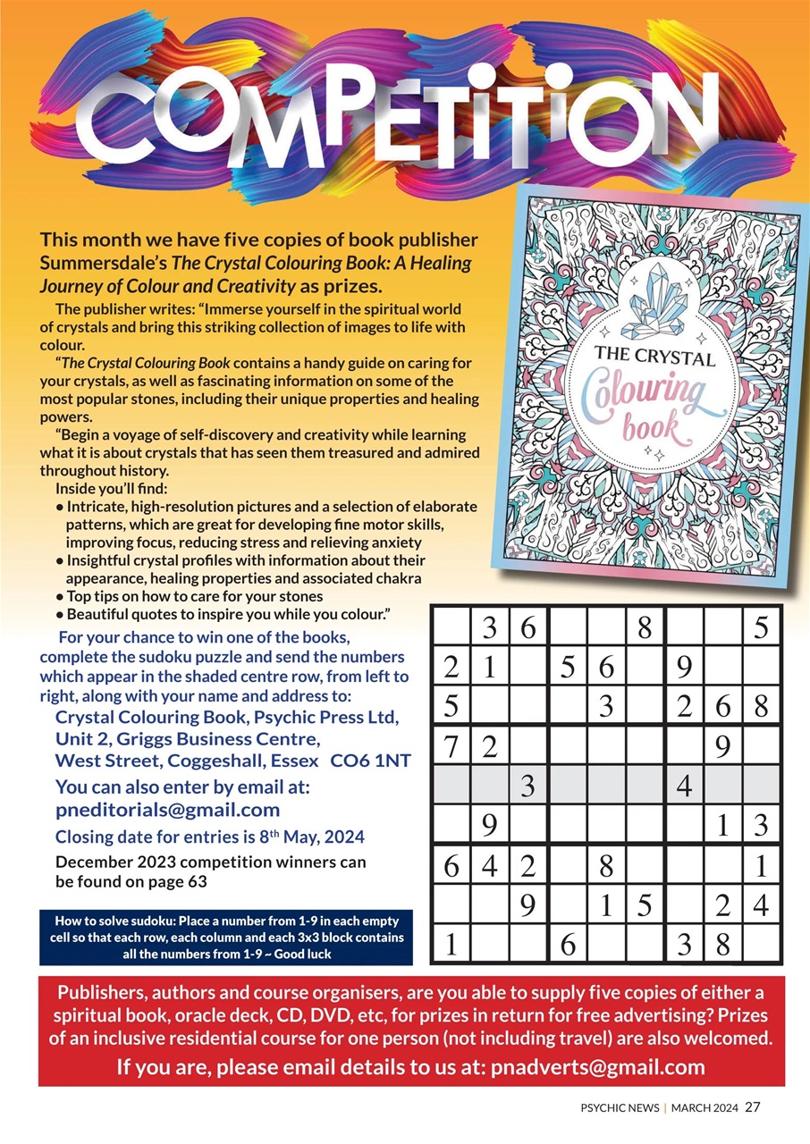 Psychic News Preview Pages